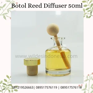 BOTOL AROMATHERAPHY 50ML TRANSPARAN CUSTOM