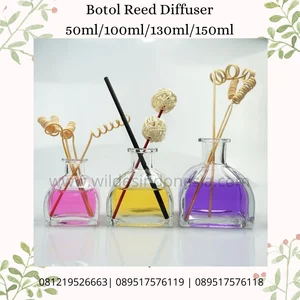 BOTOL AROMATHERAPHY REED DIFFUSER 50ML 100ML 150ML CUSTOM 