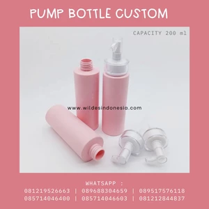 SUPER THICK PET BOTTLE COSMETIC PACKAGING WITH PUMP AND SPRAY COVER CAN FOR LOTION 100ML 200ML