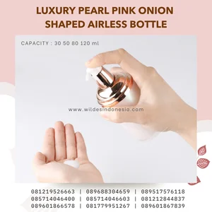 BOTOL AKRILIK PUMP FOAM DENGAN PUMP GOLD 100ML