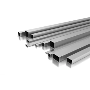 Pipa Hollow Kotak Stainless Steel Grade 201 Size 10 X 10 Mm