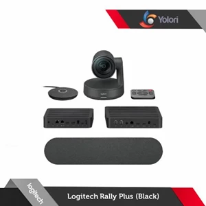 Logitech Rally Plus (Black) - Original Garansi Resmi 2 Tahun