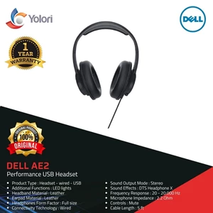 Dell Performance USB Headset AE2 - Original 