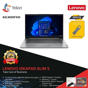 Lenovo Ideapad Slim 5-14ALC05 R5-5500U 8GB 512GB AMD Windows 11 + OHS 2021