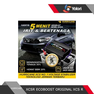HURRICANE XCSR ECOBOOST ORIGINAL XCS R ECO BOOST Penghemat BBM Mobil