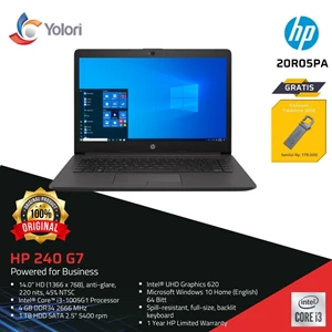 Laptop Hp 240 G7 I3-1005G1 4Gb 1Tb Intel Uhd Windows 10 (20R05pa)