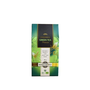 Teh Sachet - Bankitwangi Teh Organik - Green Tea 12'S 60Gr Box