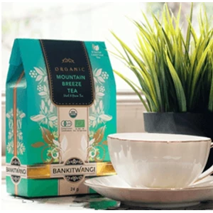 Teh Sachet - Bankitwangi Teh Organik - Mountain Breeze Tea 8'S 24Gr Box