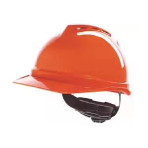 Helm Safety MSA USA V Gard Original With Staz On