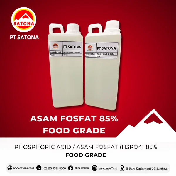 Phosphoric Acid / Asam Fosfat (H3PO4) 85% FOOD GRADE