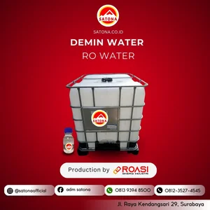 Air Demin Demineralizer Water Kempu