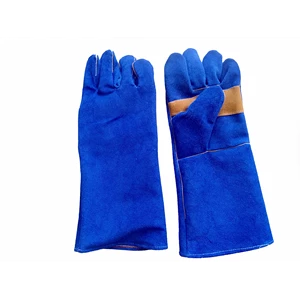 Welding gloves split