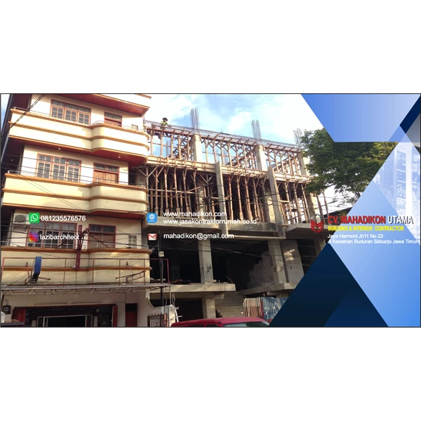 Kontraktor Bangunan Biz Hotel Ambon By CV. Mahadikon Utama