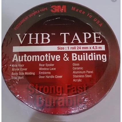 From 3M VHB DOUBLE TAPE 0
