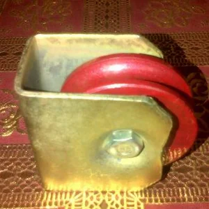 Roda Pagar Bahan Corr Custom Platting & Red