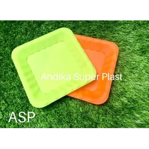 Piring Plastik Segi Empat segi