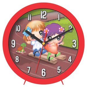 On Time Table Clock/ Wall Clock 2017W Series (20.5cm)