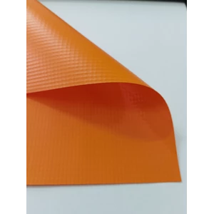 TERPAL PVC / TERPAULIN 410G GSM Orange Glossy ASIAN POWER