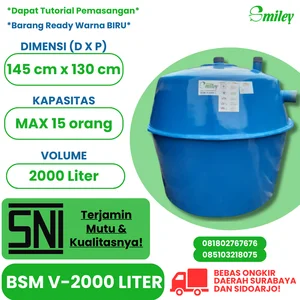 Septic Tank Bio Filter BSM-V Kapsul 2000L