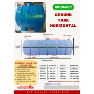 Tangki Tanam Ground Tank Horizontal 5000L