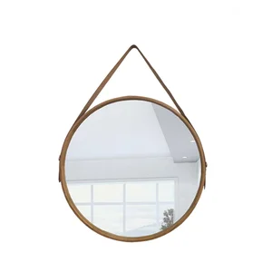 Round Mirror Ovear Hanging Belt