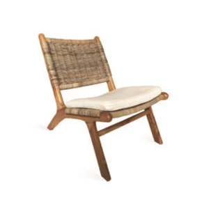 Mahanta Chair Rattan / Fabric Cushion