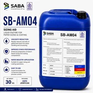 Enzim Amilase Sizing Agent Paper Sb-Am04 (Halal) 30 kg