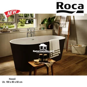 Roca bathtub Acrylic Hawaii freestanding spa acrylic white New model