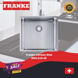 FRANKE Kitchen Sink Stainless Steel 1 Bowl - BOX 210-45