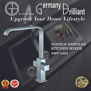 Germany Brilliant GBV 1023 Double handles kitchen mixer