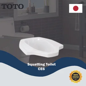 TOTO Closet Jongkok CE6 toto closet