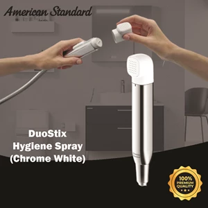 American Standard DuoSTIX Hyigene Spray CHROME&WHITE Toilet Spray