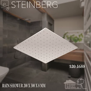 STEINBERG 120 1688 RAIN SHOWER 200 X 300 X 8 MM with easy-clean system chrome