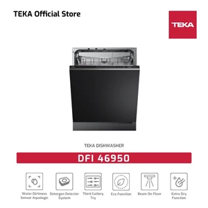 Teka DFI 46950 Fully Integrated dishwasher with DualCare program