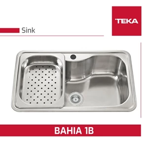 Teka Kitchen Sink Topmount Bahia 1B Bak Cuci Piring 1 Lubang 80cm