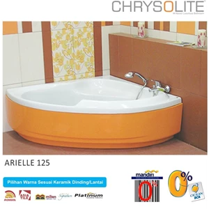 Bathtub Sudut Chrysolite Arielle 125