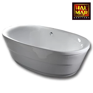 Halmar Bellagio Acrylic Bathtub Size 186x89x45 cm (with deck)