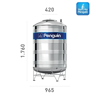 Water tank or stainless steel water torent PENGUIN TBSK 1000