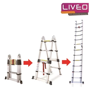Magic Tangga Telescopic Liveo 222 Folding Ladder
