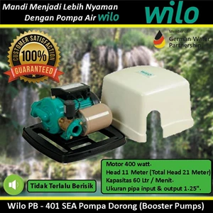 Wilo Water pumps type PB - 401 SEA Booster Pumps