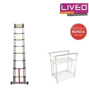 Folding ladder bundle (LV 202) and Liveo coat hanger