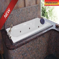 New Bathtub Marmer Meridian Titania Size 150 x 70 x 38 cm