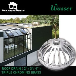Wasser Roof Drain WRD-030 Original 3 Inch for Roof House