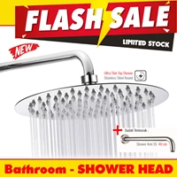 Head Shower mandi tanam super tipis 20 cm + arm 40 cm toto american standard