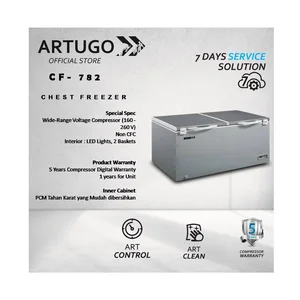 Chest Cooler Stainless Grey ARTUGO CF 782