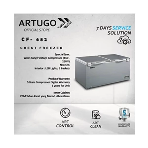 Chest Cooler Stainless Grey ARTUGO CF 682