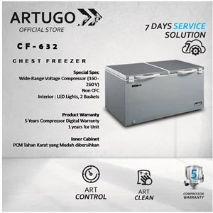 Chest Cooler Stainless Grey ARTUGO CF 632