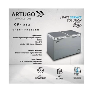 Chest Cooler Stainless Grey ARTUGO CF 382