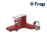 FRAP Kran Shower Mixer PANAS DINGIN IF 3002-7 RED garansi 5 tahun