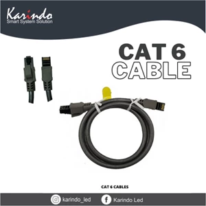 Karindo Kabel Lan 1M Cat6 Utp 1 M Cable 1 Meter Cable